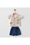 "Savanna" Embroidered Baby Boy 3-Piece Set - 4