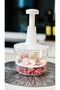 Press-Type Peeler with 3 Blades Practical Kitchen Tool - 2