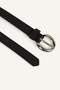 Women's Oval Buckle Faux Leather Casual Belt H5061Axns - 3