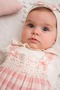 Sensitive Muslin Shirted Baby Girl Salopet Set - 3