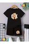 Okayi Printed T-Shirt Shorts Summer Children's Set
