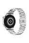 Smartwatch Silver Frame Silver Metal Strap - 5
