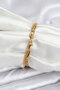 Stylish 316L Steel Gold Color Lettering Suitable for Writing Women's Bracelet Teachers Mothers Valentine's Day Gift - 2