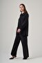 1046 Stone Detailed Front Detail Pants Suit - 2