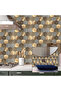 3D Self-Adhesive Metal Composite Wall Tile 29.2 cm X 25.4 cm (2 Pieces - 0.148 m²) - 3