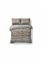 Softlife Marble Effect Double Cotton Satin Duvet Cover Set – 100% Cotton - 2
