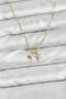 Stylish Brass Gold Color Star Minimal Women Necklace Teachers Mothers Valentine's Day Gift