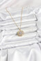 Stylish 316L Steel Chain Gold Color Zircon Stone Women's Necklace Teachers Mothers Valentine's Day Gift - 2