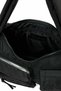 Women's Black Multi-Pocket Baguette Handbag - Utility Street Style 10X30X18 cm - 5