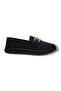 A1091-26 Printed Leather Buckle Anatomical Sole Women's Ballerinas - 2