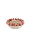 Cream Pink Tulip Embossed Decorative Bowl 34X13Cm - 2