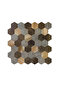3D Self-Adhesive Metal Composite Wall Tile 29 cm X 28.8 cm (2 Pieces - 0.167 m²) - 4