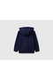3J68G503Vl Navy Blue Boy's Cardigan - 2