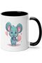 Rat Holding A Balloon 11oz Ceramic Color Coffee Mug
