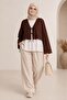 Lace-Up Front Kimono Short Shirt - 2