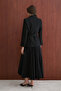 Pleated Jacket Dress 32-2687 - 4