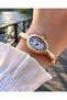 Coliseum Steel Cord Model Ellipse (Oval) Design Women Wrist Watch Erk1 - 3