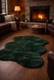 Rabbit Fur Non-Slip Washable Rug