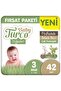 Doğadan Opportunity Package Fluffy Baby Diapers Size 3 Midi 42 Pieces