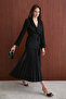 Pleated Jacket Dress 32-2687 - 7