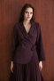 Pleated Jacket Dress 32-2687 - 5