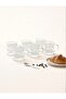 Set of 6 Borosilicate Glass Coffee Side Cups |   Transparent 90 ml Heat Resistant Set with Handles - 5