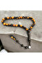 8X8 mm Natural Ebony Wood Istanbul Cut Prayer Beads - 2