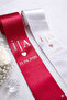 Jewelry Ribbon 2 Meters 2 Pieces Gold-Silver Print - 5
