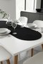 Washable Wicker Runner 33X100 cm - Oval Jute Look Knitted Tablecloth - Bohemian & Scandinavian - 5