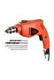 Black + Decker Hammer Drill HD5010A5-B5B + Drill Bits 5Pcs
