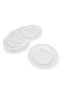 Opal Dinner Plate, 6 Pcs, 11 inch, White - 2