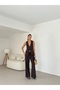 Women's Vest and Trouser Set with Epaulettes - 3