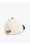 Embroidered Cotton Color Contrast Cap Hat - 3