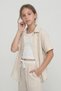 Cotton Shirt Badi and Pants Summer 3-Piece Girls' Set - 3