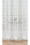 Light-Transmitting Floral Textured 2-Layer Pleated Modern Tulle Curtain – Pearl Dream Coral - 5