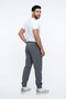 Men's Summer Baggy Cut Ultra Thin Parachute Fabric Sweatpants with Zipper Pockets and Elastic Cuffs - 3