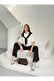 Shawl Collar Garnished Modal Fabric Women's Tracksuit Set - 5