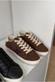 Women's Sports Shoes Aci Brown Suede - 2