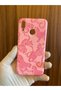Huawei P20 Lite Leopard Printed Velvet Inside Silicone Phone Case