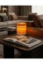 Modern Textured Table Lamp – Decorative Night Light 22 cm |   Minimal Design Lampshade - 4