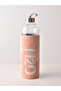 H2O Glass Flask with Plush Cover 1000 ml Black - Color Options Available