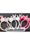 Plush Furry Crown with Moving Antenna, Funny Children's Crown with Pompom, Pink - 4