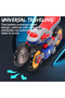 Transformable Rotary Motorcycle Toy with 360° Rotation and Lights & Music - 6