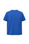 Men's Large Size Indigo Crew Neck Short Sleeve Pragt T-Shirt 5Xl-6Xl-7Xl-8Xl - 5