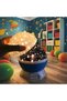Rotating Starry Projection Night Light Illuminated Disco Ball Table Lamp