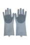 Dish Cleaning Washing Brush Glove Silicone Plate Cup Brush Handheld Washing Glove - 2