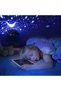 Rotating Starry Projection Night Light Illuminated Disco Ball Table Lamp - 4