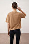 Kadın Oversize Basic Tshirt - 3