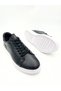 Black Color White Sole Lace-Up Orthopedic Inner and Outer 100% Genuine Leather Casual Daily Shoes Vdz03032 - 4