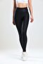 Dar Cut-Out Recovery Line Patterned Sports Yoga and Running Tights - 2
